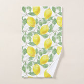 Lemon Pattern Bad Handdoek (Handdoek)