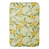 Lemon Pattern Bath Mat (Voorkant Verticaal)