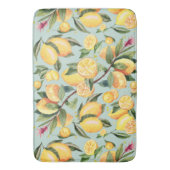 Lemon Pattern Bath Mat (Voorkant Verticaal)