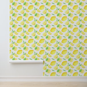 Lemon Pattern Behang