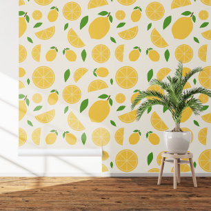Lemon Pattern Behang