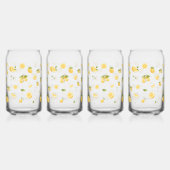 Lemon Pattern Blikvorm Glas (Voorkant)