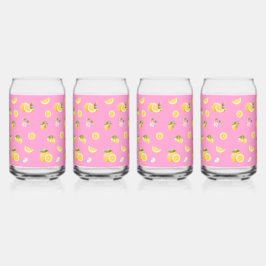 Lemon Pattern Blikvorm Glas