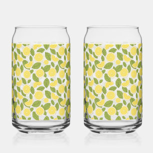 Lemon Pattern Blikvorm Glas