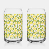 Lemon Pattern Blikvorm Glas (Rechts)