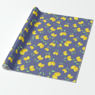 Lemon Pattern Cadeaupapier