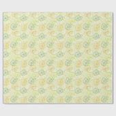 Lemon Pattern Cadeaupapier (Vlak)