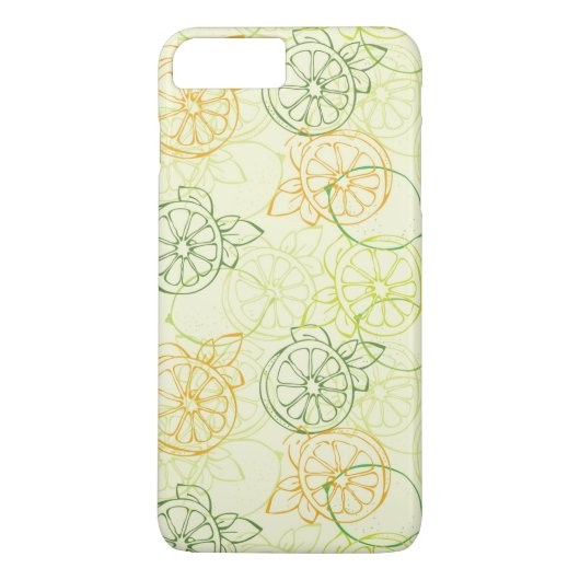 Lemon Pattern Case-Mate iPhone Case (Achterkant)