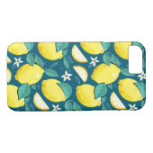 Lemon Pattern Case-Mate iPhone Case (Achterkant (Horizontaal))