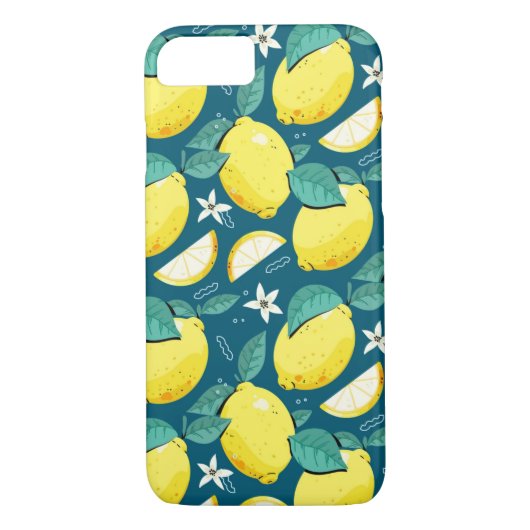 Lemon Pattern Case-Mate iPhone Case (Achterkant)