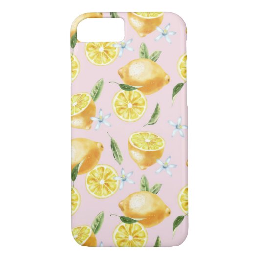 Lemon Pattern Case-Mate iPhone Case (Achterkant)