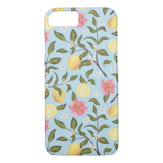 Lemon Pattern Case-Mate iPhone Case (Achterkant)