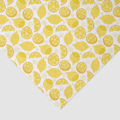 Lemon Pattern-deduplicatiedocument Tissuepapier (Detail)