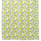 Lemon Pattern Douchegordijn (Voorkant)