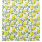 Lemon Pattern Douchegordijn (Voorkant)