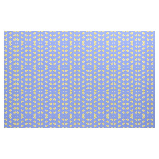 Lemon Pattern Fabric Stof (Yard (91,4 cm))