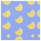 Lemon Pattern Fabric Stof (Close Up)