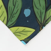 Lemon Pattern Fleece Deken (Hoek)
