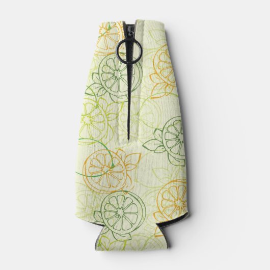 Lemon Pattern Flesjeskoeler (Achterkant)