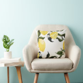 Lemon Pattern Fruit Kussen (Stoel)