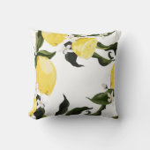 Lemon Pattern Fruit Kussen (Voorkant)