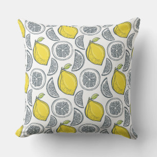Lemon Pattern goot kussens
