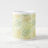Lemon Pattern Grote Koffiekop (Voorkant)