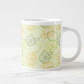 Lemon Pattern Grote Koffiekop (Rechts)