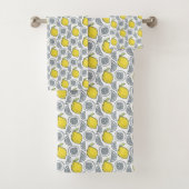 Lemon Pattern-handdoekset Bad Handdoek (Insitu)