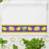 Lemon Pattern I Theedoek (Gevouwen)