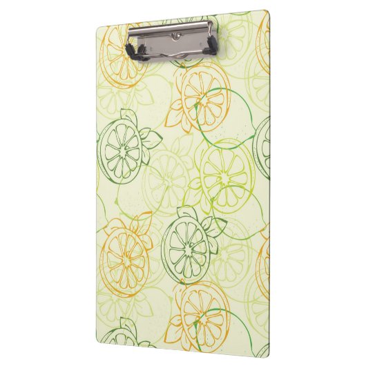 Lemon Pattern Klembord (Links)