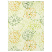 Lemon Pattern Klembord (Achterkant)
