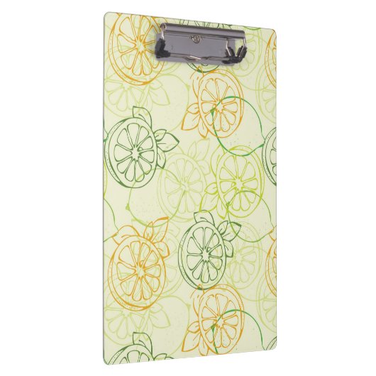 Lemon Pattern Klembord (Rechts)