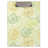 Lemon Pattern Klembord (Voorkant)