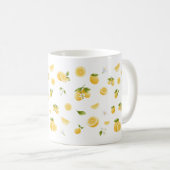 Lemon Pattern Koffiemok (Voorkant rechts)