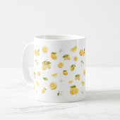 Lemon Pattern Koffiemok (Voorkant links)