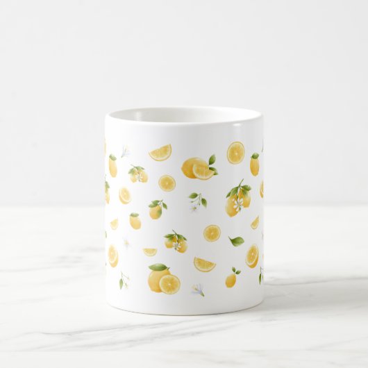 Lemon Pattern Koffiemok (Center)