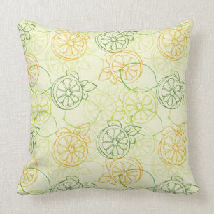 Lemon Pattern Kussen