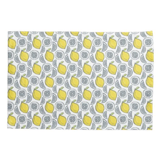 Lemon Pattern-kussenslopen Kussensloop (Achterkant)