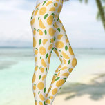 Lemon Pattern Leggings<br><div class="desc">Leggings met een plakje, halve plak en hele citroenmotief, voor citrusliefhebbers: ideaal voor een cadeau aan je vriendin of om te draag tijdens sport- of yogasessies!</div>