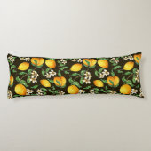 Lemon Pattern Lichaamskussen (Achterkant)