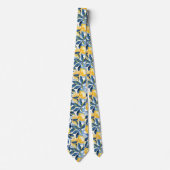 Lemon Pattern Men's Necktie  Stropdas (Voorkant)