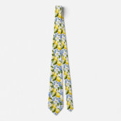 Lemon Pattern Men's Necktie  Stropdas (Voorkant)