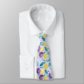 Lemon Pattern Men's Necktie  Stropdas (Gebonden)