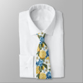 Lemon Pattern Men's Necktie  Stropdas (Gebonden)