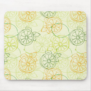 Lemon Pattern Muismat