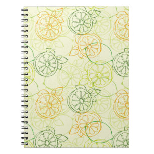 Lemon Pattern Notitieboek