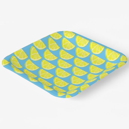 Lemon Pattern Paper Bord (Gebogen)