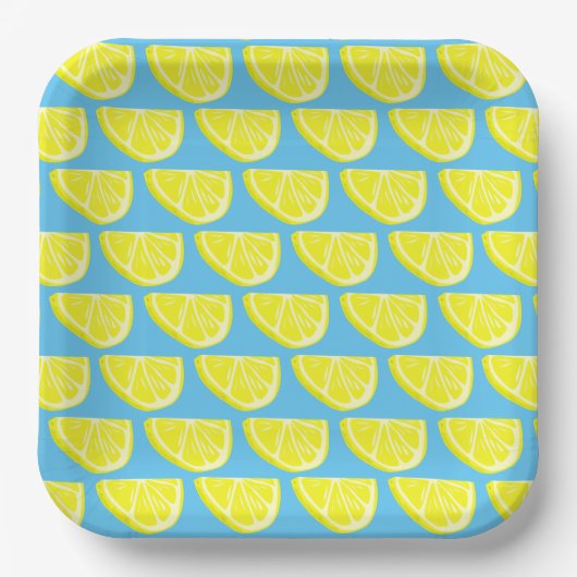Lemon Pattern Paper Bord (Voorkant)