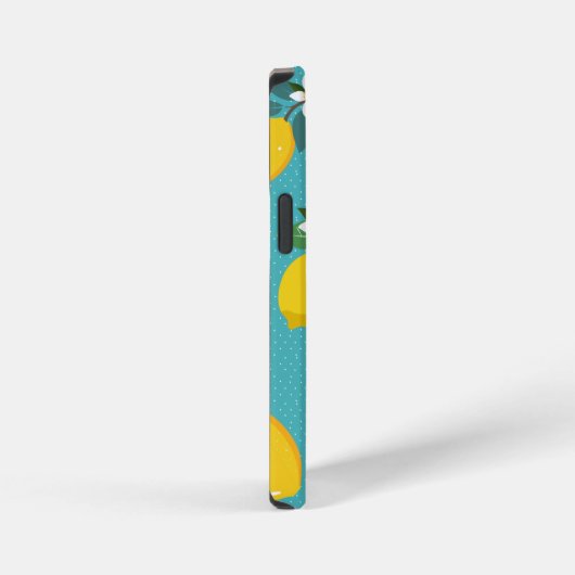 lemon pattern phone case iPhone hoesje (Rechterkant)